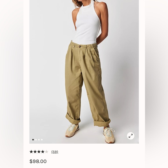 Free People Pants - Free People chino skater pants